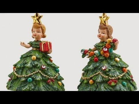 Видео: 3ч Ватная Игрушка Ёлочка. юбка