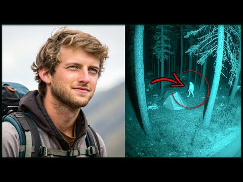 Видео: Турист пропал в Йеллоустоуне —  На его камере зафиксирована Огромная фигура, стоящая за Палаткой...