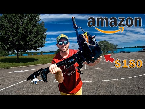 Видео: Я купил САМЫЙ ДЕШЁВЫЙ лодочный мотор на Amazon! (Он ужасный?)