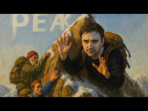 Видео: Маленькая нарезка со стрима по игре peak|ForaMon играет вместе с друзьями 