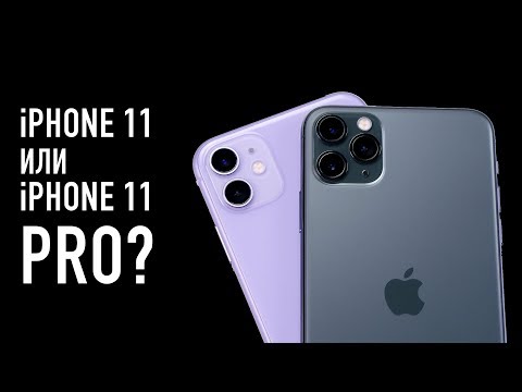 Видео: Чем отличается iPhone 11 от iPhone 11 Pro?