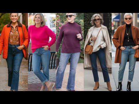 Видео: Натуральные женщины старше 50 60 70 лет | Новые тенденции моды для женщин | Весна/зима Осень 2026