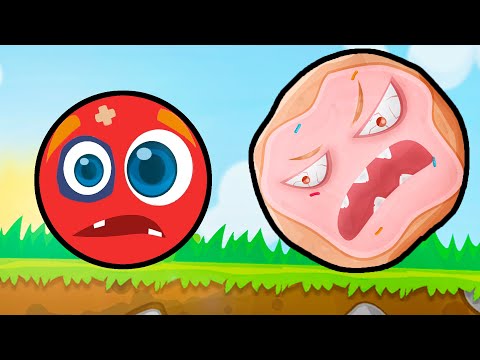 Видео: Новый КРАСНЫЙ ШАР младший. БОСС 15-20 УРОВНИ. Мультик ИГРА Bounce Tales Adventures Red Ball