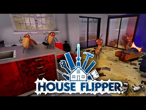 Видео: Завела Тараканов ▶️ Услуги Дизайнера и Клининг и Садовод😈 Дорого 😈.▶️ House Flipper