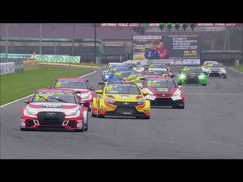 Видео: RCRS 1 stage 2018. Touring/TCR Russia. Race 1 | СМП РСКГ 2018. 1-й этап. Туринг. Гонка 1