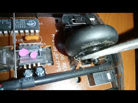 Видео: Отлетела пружина колёсика мыши Logitech M-BT 58 (Решение проблемы)