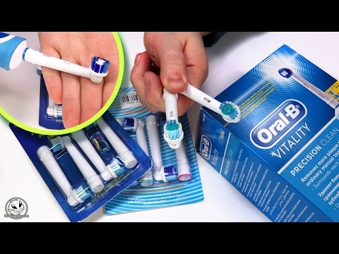 Видео: (Алиэкспресс) НАСАДКИ для щётки "Oral - B" -  СРАВНЕНИЕ с ОРИГИНАЛОМ