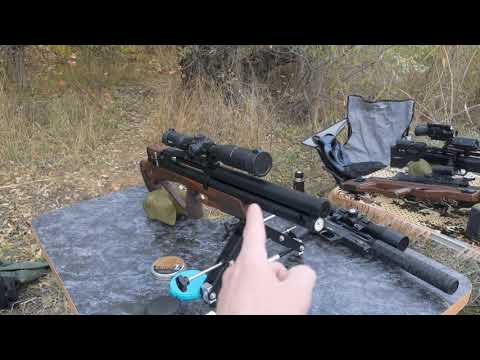 Видео: Пробный отстрел Slugов 6.35 от Макса, с разных стволов