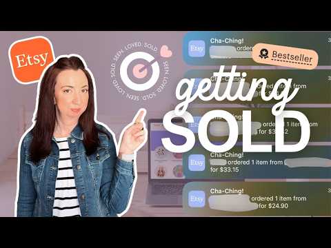 Видео: Продажи: моя стратегия оптимизации на Etsy для превращения просмотров в продажи