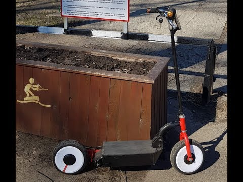 Видео: Электросамокат - переключение обмоток мотор колеса