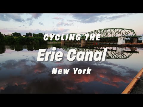 Видео: Велопрогулка по тропе канала Эри, штат Нью-Йорк — 646 миль самостоятельного велопрогулки с кемпингом