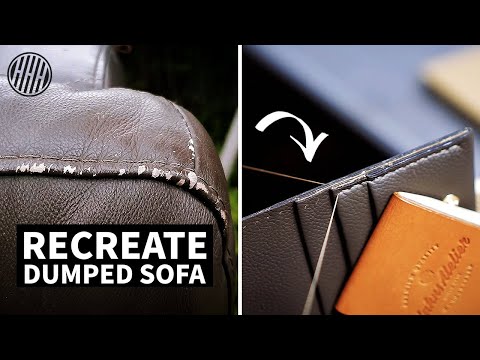 Видео: Превратите диван в кошелек ручной работы