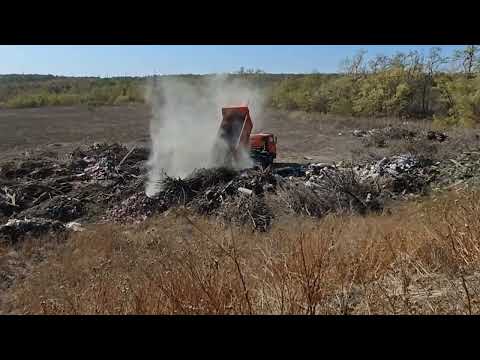 Видео: Новая мусорная свалка в Новошахтинске / Ростовская область / 11.10.2024