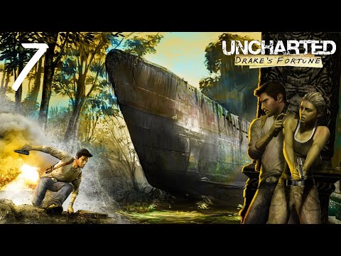 Видео: Uncharted: Drake's Fortune - Авиакатастрофа: Часть Третья
