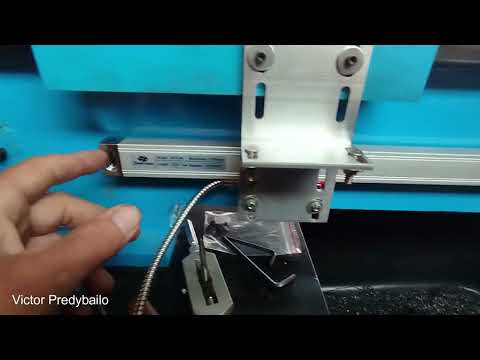 Видео: Подробная установка УЦИ на станок  Weisan CJM360 РМЦ750
