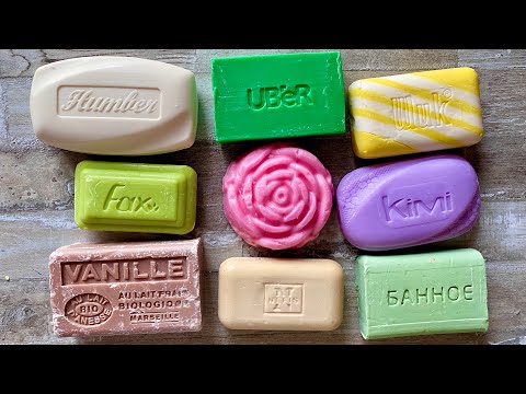 Видео: ASMR Soap cutting | Soap Carving|Резка мыла  | ASMR