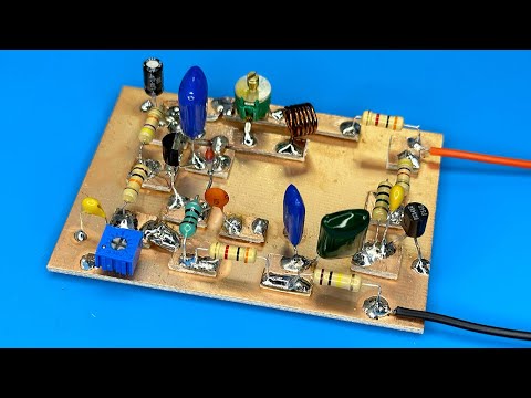 Видео: сборка FM-радиоприемника на транзисторах, Altium Designer