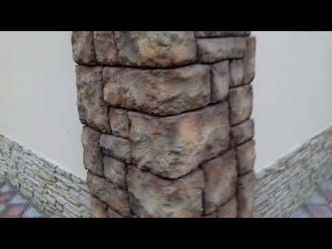 Видео: Штукатурка Фасада под камень