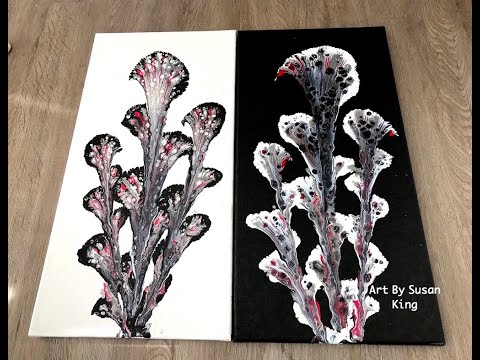 Видео: (136) Цепная вытяжка, дуэт, акриловая живопись