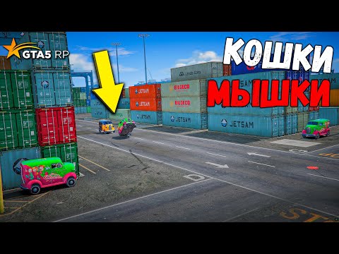 Видео: КОШКИ МЫШКИ НА БУХАНЕ В GTA 5 RP BURTON !