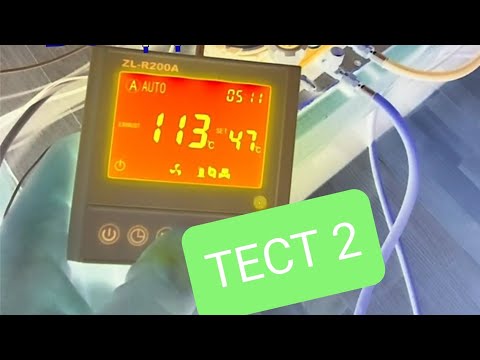 Видео: Тепловой насос из кондиционера тест 2