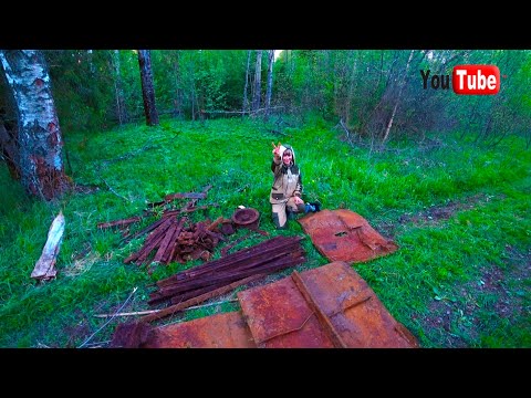 Видео: Тонна УЖД Металла от Танюшки!!! Антон целый день копал и таскал даже время на поиск не было!!!!