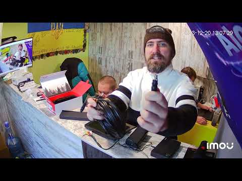 Видео: Підключення тепловізора ThermEye Cyclops 335PRO до монітору