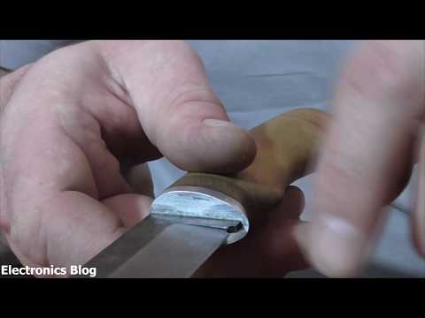 Видео: Тест самодельного ножа из 9ХФ