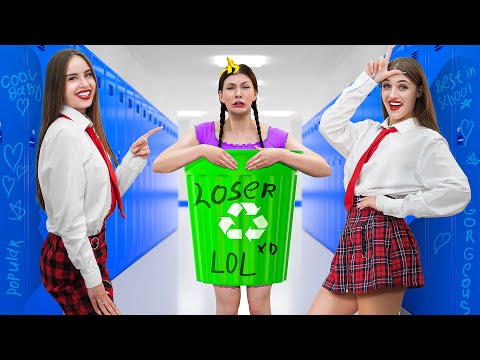Видео: Бедняки Попали в Богатую Элитную Школу! Богатые Студенты VS Бедные!