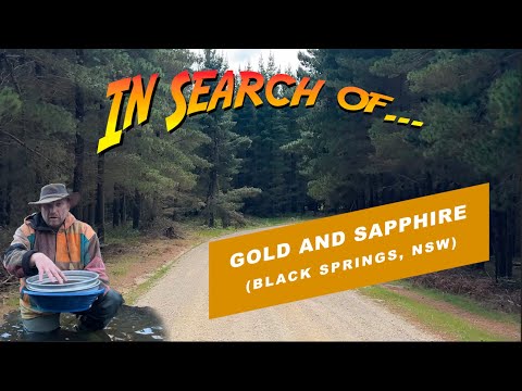 Видео: Как искать золото и сапфиры (в Блэк-Спрингс, Новый Южный Уэльс)