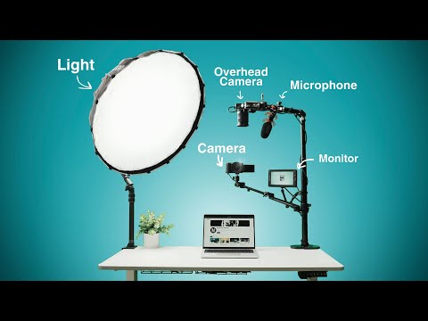 Видео: Вся моя YouTube-студия на одном столе!