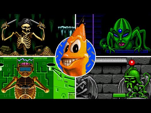 Видео: Дикий Вуди (Sega CD) Все боссы (без урона)