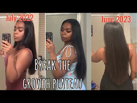 Видео: НАКОНЕЦ-ТО прервите плато роста волос, натуральная сестра (7 простых и дешевых шагов)