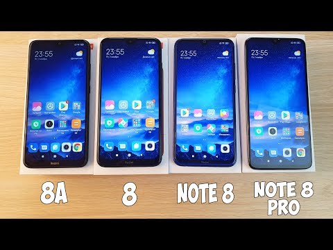 Видео: REDMI 8A VS REDMI 8 VS REDMI NOTE 8 VS REDMI NOTE 8 PRO - ПОЛНОЕ СРАВНЕНИЕ ВСЕХ REDMI!