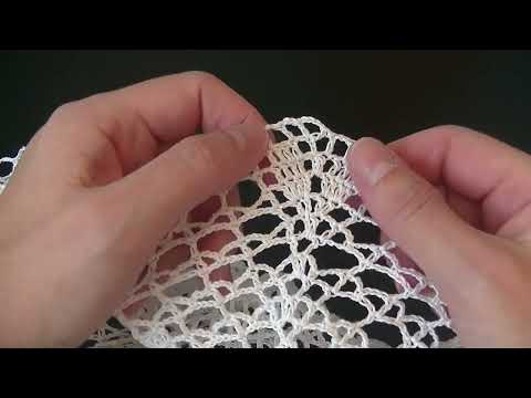 Видео: Скатерть " Аленький цветочек " . Часть 8.