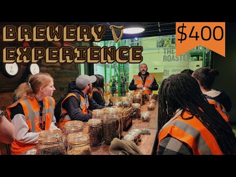 Видео: Экскурсия по пивоварне Guinness в Дублине за 400 долларов: лучше, чем в Storehouse?
