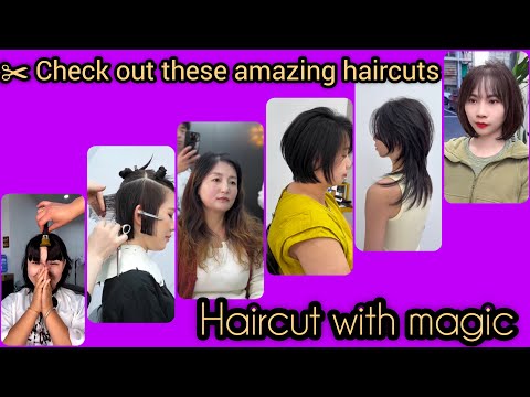 Видео: ✂️ Посмотрите, как эти потрясающие стрижки меняют всё! Волшебство до и после 🔥