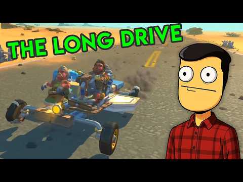 Видео: Это LONG DRIVE в Scrap Mechanic