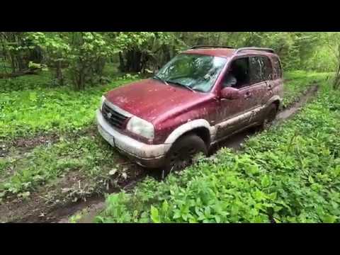 Видео: Дорожный просвет#15| Standard Grand Vitara off-road test-drive in Russia |  Ground clearance#14