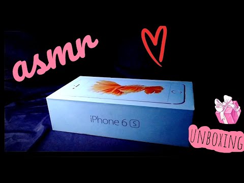 Видео: ►АСМР|| 📱РАСПАКОВКА IPHONE 6S📱||ШЕПОТ И ЩЕПОТКА ТИХОГО ГОЛОСА||ASMR UNBOXING IPHONE 6S ◄