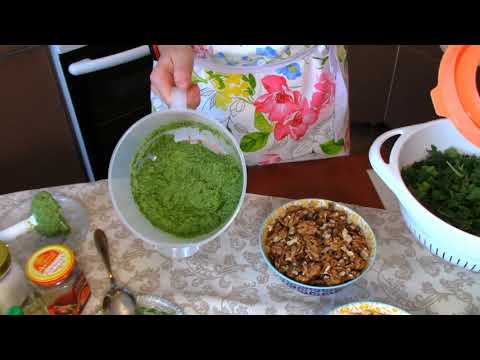 Видео: СОУС "Песто" из Рукколы в Домашних Условиях. Как сохранить соус на зиму?168