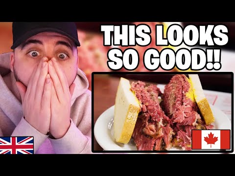 Видео: Реакция британца на лучшие блюда, которые обожают канадцы