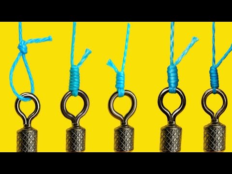 Видео: 6 основных рыболовных узлов, которые должен знать каждый рыболов