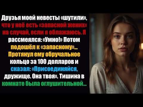 Видео: Друзья моей невесты «шутили», что у неё есть «запасной жених» на случай, если я облажаюсь. Смеюсь.
