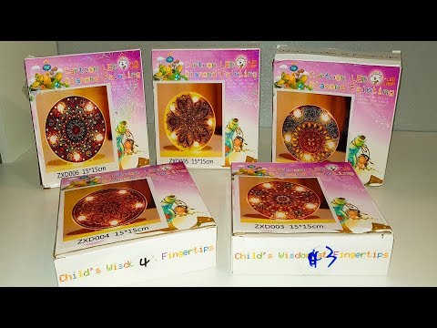 Видео: НОЧНИКИ из страз. Наборы c Aliexpress от которых я в восторге! Обзор и распаковка.