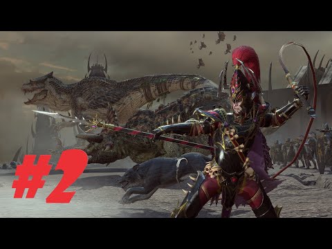 Видео: Total War: Warhammer 2. # 2. Ракарт. Прохождение на Легенде.