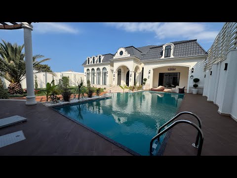 Видео: Супер Вилла с Шикарным Проектом в Баку ( Мардакяны ) 9 сот #недвижимость #дача #вилла