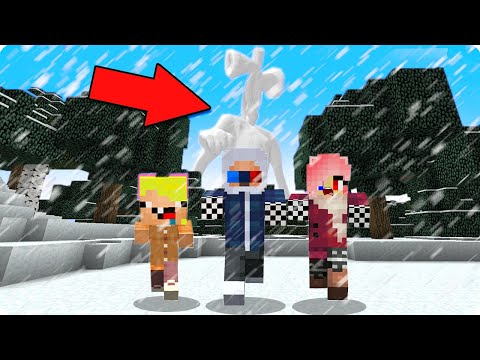Видео: ❄️МЫ НАШЛИ СНЕЖНОГО СИРЕНОГОЛОВОГО В МАЙНКРАФТ! ШЕДИ ЛЕСКА И НУБИК MINECRAFT