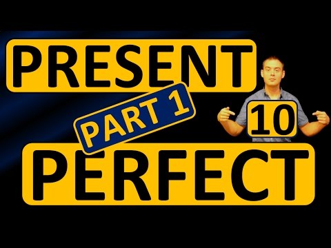 Видео: 10. Английский: PRESENT PERFECT / НАСТОЯЩЕЕ СОВЕРШЁННОЕ (Max Heart) (часть 1)