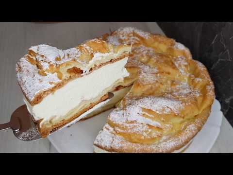 Видео: Безумно вкусный и простой в приготовлении заварной Торт Карпатка